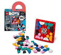 Lego dots mickey mouse & minnie mouse stitch-on patch (41963)