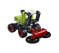 LEGO 42102 Technic 2en1 Mini CLAAS XERION Tractor o Cosechadora de Juguete de Construcción de Vehículo, Regalo para Niños +7 Años