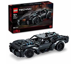 LEGO 42127 Technic The Batman: BATMÓVIL, Maqueta de Coche para Construir, Réplica de la Película para Adolescentes y Niños, Regalos para Comunión