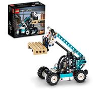 LEGO 42133 Technic Manipulador Telescópico, Vehículos de Construcción, Juguete para Niños y Niñas de 7 Años o Más, Camión Grúa y Carretilla Elevadora