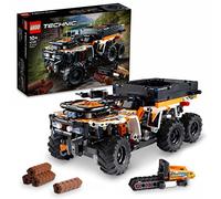 LEGO 42139 Technic Vehículo Todoterreno, Coche de Juguete con 6 Ruedas, Troncos y Motosierra, Manualidades Creativas, Regalo Niños 10 Años