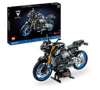 LEGO 42159 Technic Yamaha MT-10 SP, Kit de Maqueta de Moto para Adultos, Reproducción Auténtica con Motor de 4 Cilindros, Dirección Funcional y App AR, Vehículo Regalo para Hombres y Mujeres