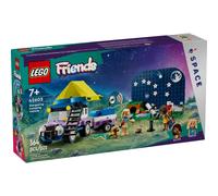 LEGO Friends Vehículo de Observación de Estrellas Coche 4x4, Telescopio de Juguete, Juego Científico con Mini Muñecas de Nova y Aliya y Figura de Perro, Regalo para Niñas y Niños de 7 Años o Más 42603