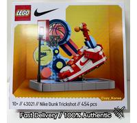 LEGO 43021 Nike Dunk Trick Shot 454 piezas nuevo sellado de fábrica listo par...