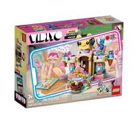 LEGO 43111 VIDIYO Candy Castle Stage, Creador de Vídeos Musicales de Juguete, App Realidad Aumentada, Set con Mini Figuras