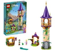 LEGO 43187 Disney Princess Torre de Rapunzel, Juguete de Construcción Enredados, Casa de Muñecas para Niñas y Niños de 6 Años, Pascal y Figura Flynn