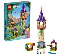 LEGO 43187 Torre de Rapunzel de Disney, Juego de Castillo para Construir con Figuras de Rapunzel y Flynn Rider Mini-Doll de la película Enredados, Idea de Regalo Creativa para niños, niñas y niños