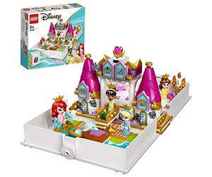 LEGO 43193 Disney Princess Cuentos e Historias: Ariel, Bella, Cenicienta y Tiana