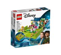 LEGO Disney Peter Pan & Wendy's Storybook Adventure 43220 - Juego portátil con micro muñecas y barco pirata, juguete de viaje para niños a partir de 5 años