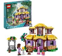 LEGO 43231 Disney Wish Cabaña de ASHA, Casa de Muñecas de Juguete de la Película