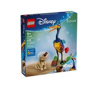 LEGO Set Disney Kevin y Dug 43290, 628 piezas, 9+, perro Golden retroceso y pájaro exótico