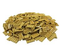 LEGO 50 Plancha 2 x 4 Tan