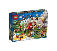 Lego 60202 City Town Pack de Minifiguras: Aventuras al Aire Libre