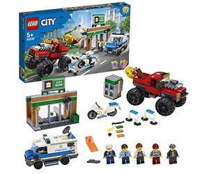 LEGO 60245 City Police Policía: Atraco del Monster Truck