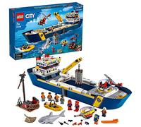 LEGO Set de construcción 60266 City Oceans Océano - Buque de Exploración