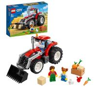 LEGO 60287 City Grandes Vehículos Tractor, Granja de Juguete, Mini Figura de Granjero, Regalo Niños de 5 Años, Cumpleaños o Detalle Colegio
