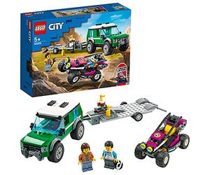 LEGO 60288 City Great Vehicles Furgoneta de Transporte del Buggy de Carreras