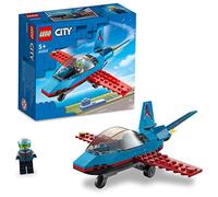 LEGO 60323 City Avión Acrobático, Juguete de Construcción con Mini Figura de Piloto, Idea de Regalo para Niños y Niñas de 5 Años en Adelante
