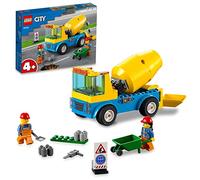 LEGO 60325 City Camión Hormigonera, Set con Modelo de Vehículo de Construcción, Juguete para Niños de 4+ Años