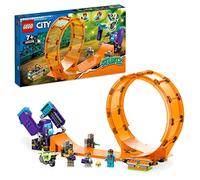 LEGO Set de construcción 60338 City Stuntz Rizo Acrobático – Chimpancé Devastador, moto, 7+