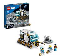 LEGO 60348 City Vehículo de Exploración Lunar, Juguetes Espaciales para Niños de 6 años, Set Inspirado en NASA con Mini Figuras de Astronautas