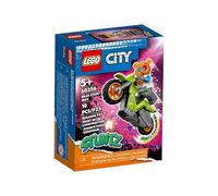 Lego 60356 City Stuntz - Bicicleta de acrobacia con volante y minifigura de conductor, juguete de acción para niños a partir de 5 años