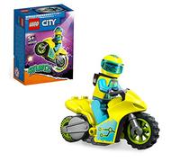 LEGO 60358 City Stuntz Moto Acrobática: Cibernauta, Juguete con Retrofricción, Juego de Acción, Saltos y Acrobacias, Regalo para Niños de 5 Años o Más