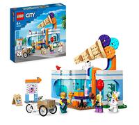 LEGO 60363 City Tienda de Helados, Juguete para Niños y Niñas de 6 Años o Más con Carrito y 3 Minifiguras, Regalo de Cumpleaños para Niños y Niñas, Set 2023