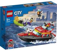 LEGO 60373 LEGO City Fire - Barco De Rescate Contra Incendios