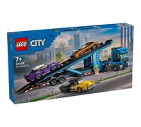 LEGO 60408 Camión de Transporte con Deportivos