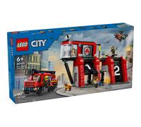 LEGO 60414 Parque de Bomberos con Camión de Bomberos