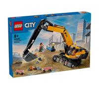 LEGO 60420 Excavadora de Obra Amarilla