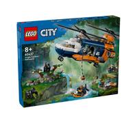 LEGO 60437 Exploradores de la Jungla: Helicóptero en Campamento Base