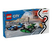 LEGO 60474 Parrilla de F1 con Coches de Carreras VCARB y Sauber