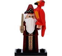 LEGO 71028 Harry Potter - Figura en caja de regalo, diseño de Albus Dumbledore y Fénix Fawkes
