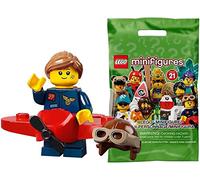 Lego 71029 Minifiguras coleccionables Serie 21 - Avión Chica