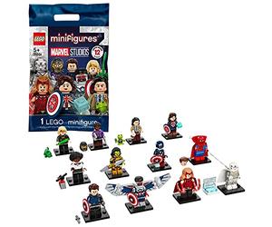 LEGO 71031 Minifiguras de Marvel Studios, Juguete de Construcción de Superhéroes, Regalos para Niños a Partir de 5 Años,1 Pieza Elegida al Azar de 12