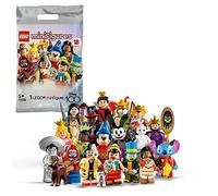 LEGO 71038 Minifiguras Edición Disney 100, 1 de 18 Personajes para Coleccionar, Mickey Aprendiz de Brujo, Stitch, Mulán y Más (Unidad Escogida al Azar)