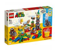 LEGO 71380 Super Mario Set de Creación: Tu Propia Aventura, Juguete de Construcción para Niños +6 años con 4 Mini Figuras