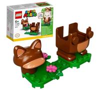 LEGO 71385 Super Mario Pack Potenciador: Mario Tanuki, Set de Expansión con Traje Interactivo