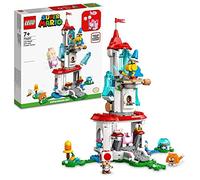 LEGO 71407 Super Mario Set Expansión: Torre Hielo y Traje Peach Felina, Juego Construcción Mario Bros, Castillo Juguete y Minifiguras Toad, Regalo Coleccionable Niños y Niñas