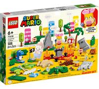 Lego 71418 super mario set de creación: caja de herramientas creativa
