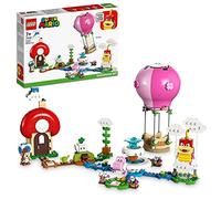 LEGO 71419 Super Mario Peach's Garden Balloon Ride Expansion Set 2023 Nuevo 7+ 453 piezas con Yoshi rosa y sapo azul