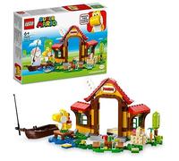 LEGO 71422 Super Mario Set de Expansión Picnic en Casa de Mario (71422), Juguete para Construir con Figura de Yoshi Amarillo, para Combinar con el Pack Inicial, Regalo para Niños y Niñas de 6+ Años