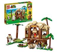 LEGO 71424 Super Mario Set de Expansión Casa del Árbol de Donkey Kong, Juguete de Construcción con 2 Figuras de Personajes para Usar con un Pack Inicial, Regalo para Niños y Niñas A Partir de 8 Años