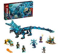 LEGO, 71754 Ninjago Dragón de Agua, Juguete de Construcción de los Ninja con 5 Mini Figuras para Niños a Partir de 9 Años, Multicolor
