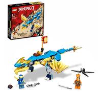LEGO 71760 Ninjago Dragón del Trueno EVO de Jay, Set de Juego de Ninjas con para Niños y Niñas +6 Años con Bandera Coleccionable