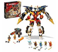 LEGO 71765 NINJAGO Meca Ninja Ultra Combo, Set con Coche de Juguete, Avión, Tanque, 7 Mini Figuras y Bandera Coleccionable