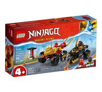 LEGO 71789 Batalla en Coche y Moto de Kai y Ras