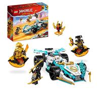 LEGO 71791 Ninjago Coche de Carreras del Dragón de Zane Power Spinjitzu, Juguete para Niños y Niñas a Partir de 7 Años, Set de Vehículo de Construcción con Función Giratoria y 4 Minifiguras